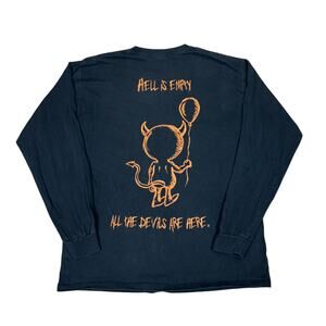 Ransom Long Sleeve T Shirt Men's Large Half Evil Streetwear